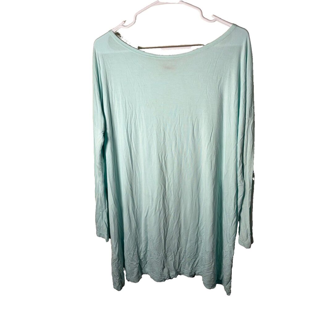 Piko T-Shirt Women's Small 3/4 Sleeve Oversized Bamboo Blend Casual Top